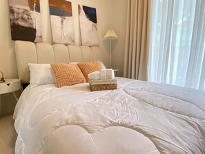 1 bedroom, WiFi, bed sheets, wheelchair access