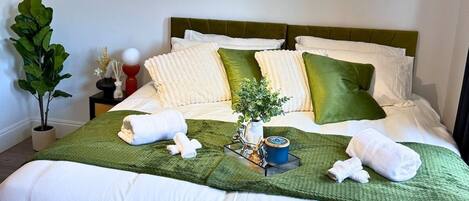 Strykejern/-brett, wi-fi (inkludert) og sengetøy