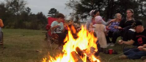 Overnatningsstedets område
