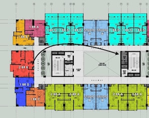 مخطط تصميم الطابق