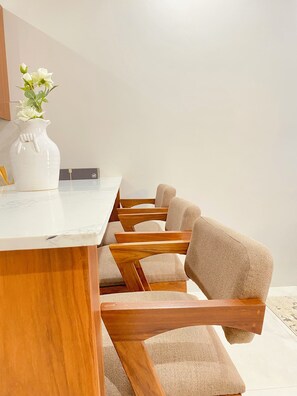 Essbereich im Zimmer