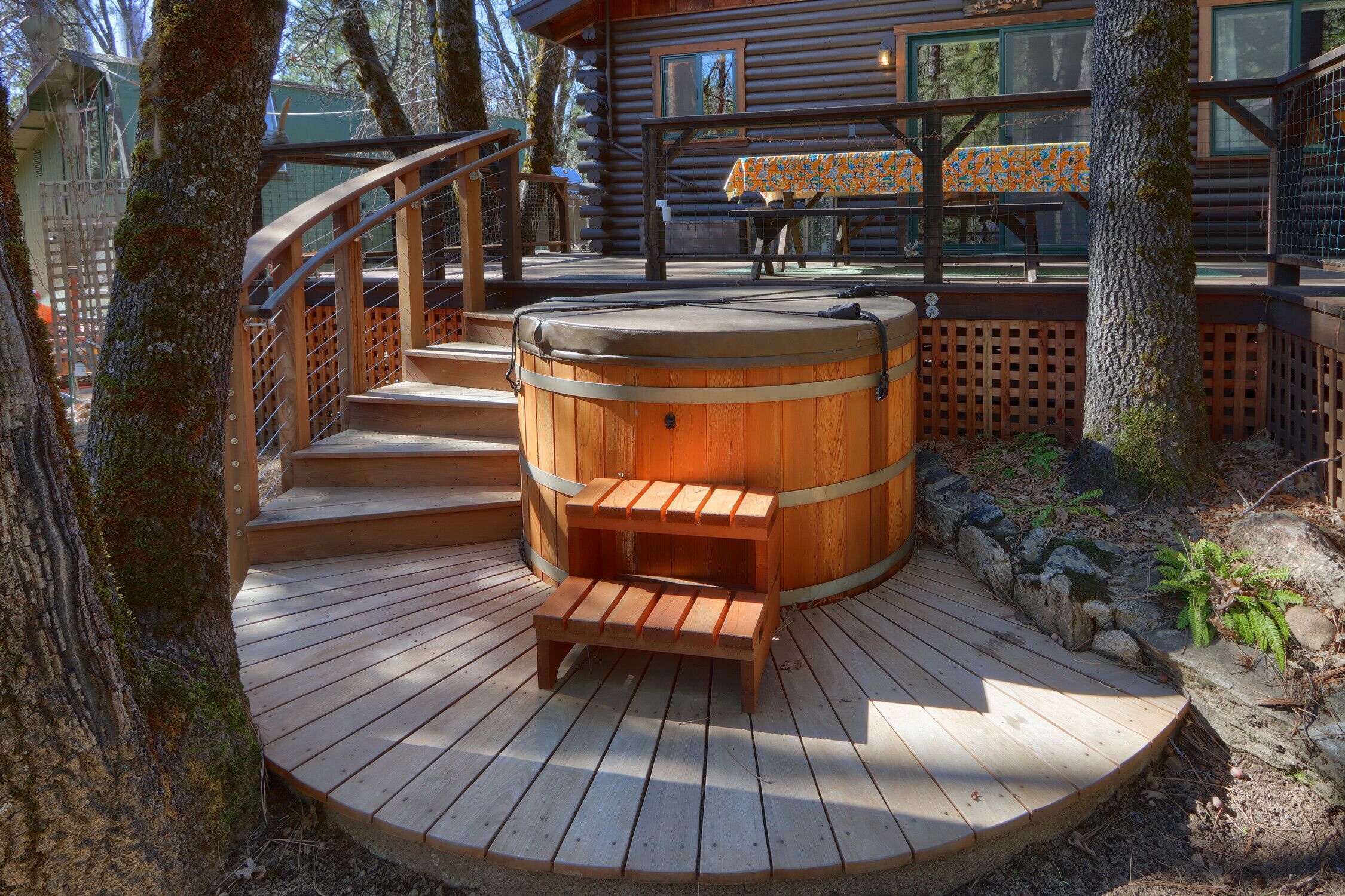 Overnattingsstedets uteområder