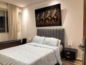 Iron/ironing board, WiFi - Modern Studio in Central Rabat. Fully Equipped & Comfortable (Rabat)