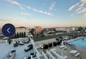 Outdoor pool - 2-Bedroom First Floor Condo Two Blocks From Beach in North Wildwood. 2 Parking (North Wildwood)