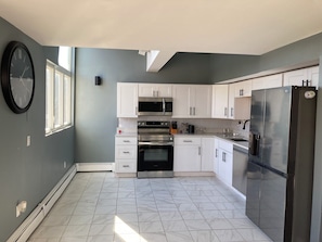 Microwave, oven, stovetop