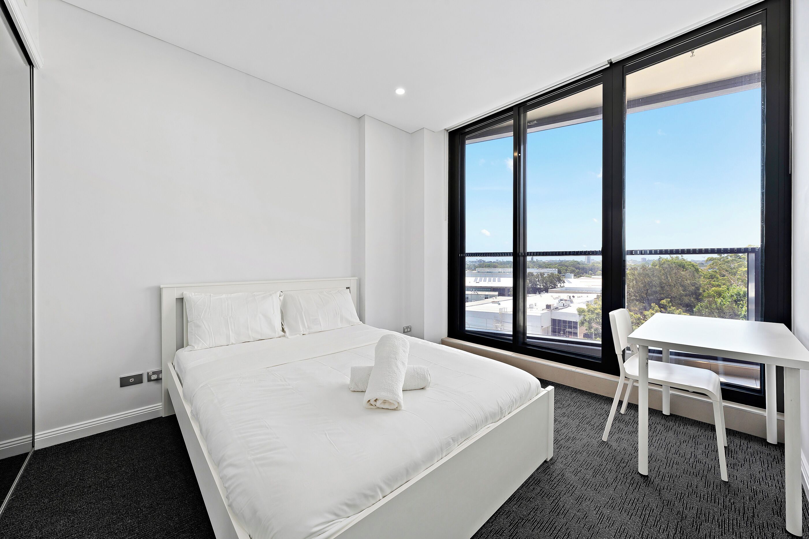 2 slaapkamers, een bureau, gratis wifi, beddengoed