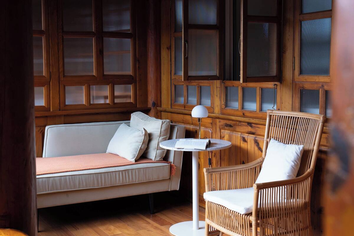 Signature Double Room, Patio, Courtyard View | Desk, laptop workspace, blackout drapes, free WiFi