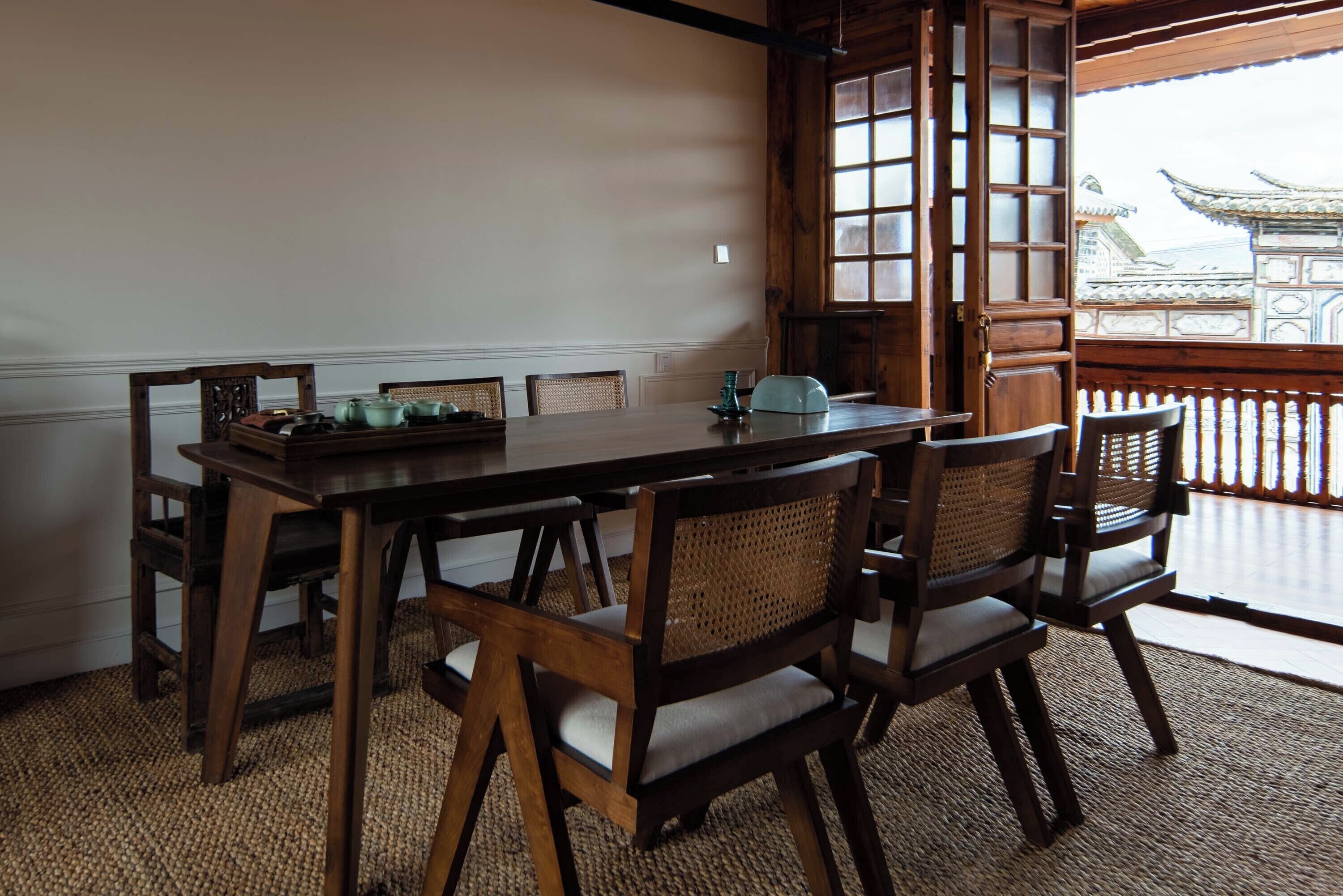 Sala de estar en el lobby