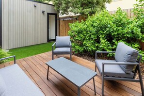 Terrace/patio - Central City House with Garage | Walk to Stadium (Christchurch)