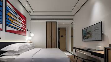 Yhden hengen superior-huone | Työpöytä, ilmainen Wi-Fi