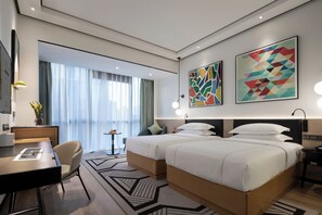 奢華雙人房 | 書桌、免費無線上網