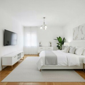 3 Schlafzimmer, Bügeleisen/Bügelbrett, Reisekinderbett, kostenloses WLAN