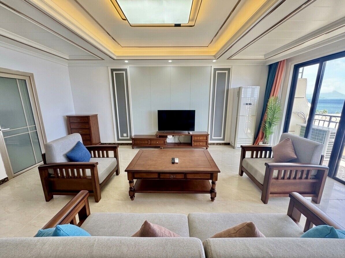ห้องพรีเมียมสตูดิโอสวีท, เตียงคิงไซส์ 1 เตียง, ระเบียง, วิว  ทะเล | ห้องพักตกแต่งอย่างมีเอกลักษณ์, พื้นที่ทำงานแบบใช้แล็ปท็อป, ห้องเก็บเสียง
