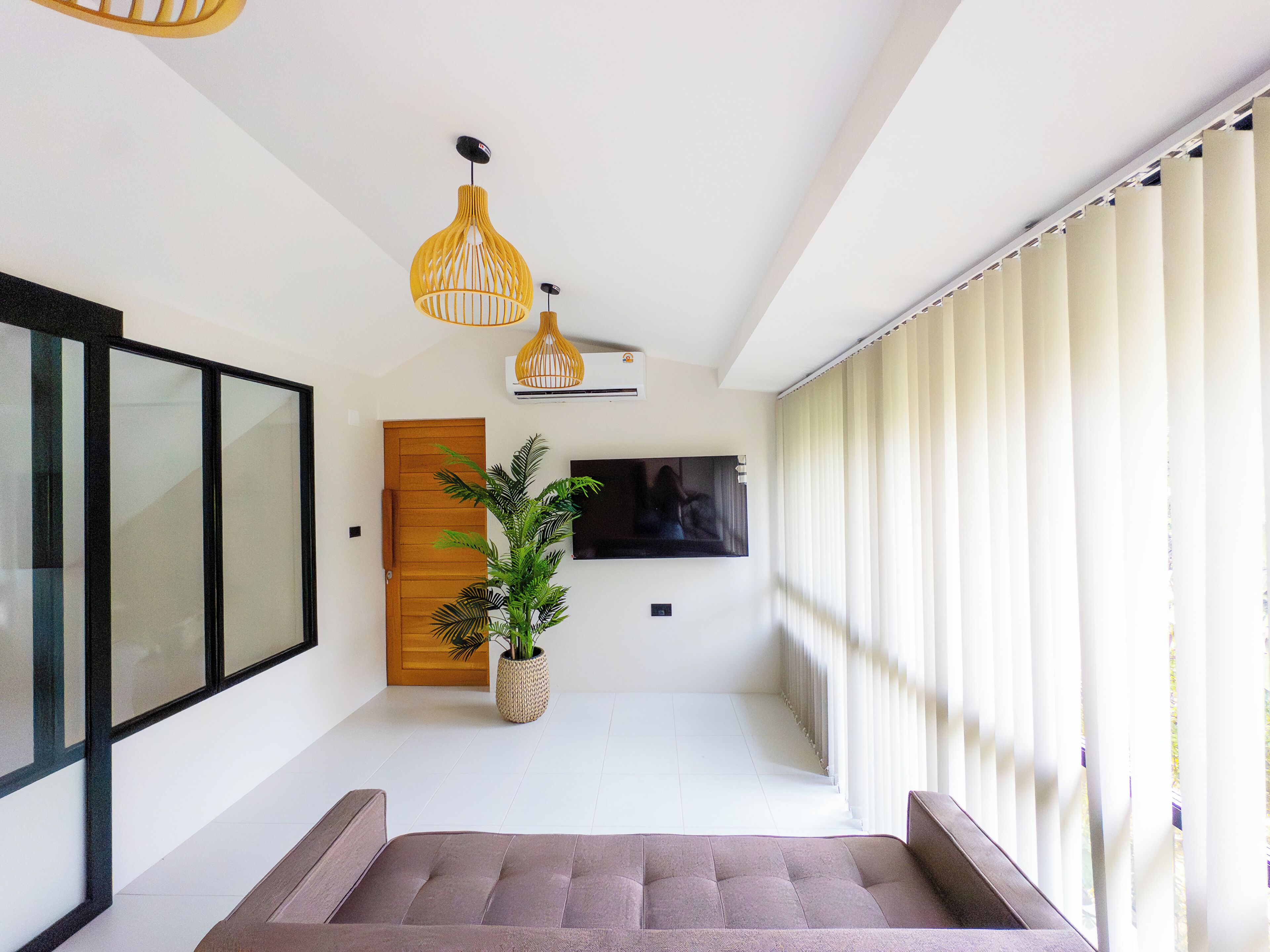 Vila, 3 quartos, para fumantes, piscina particular | Sala de estar