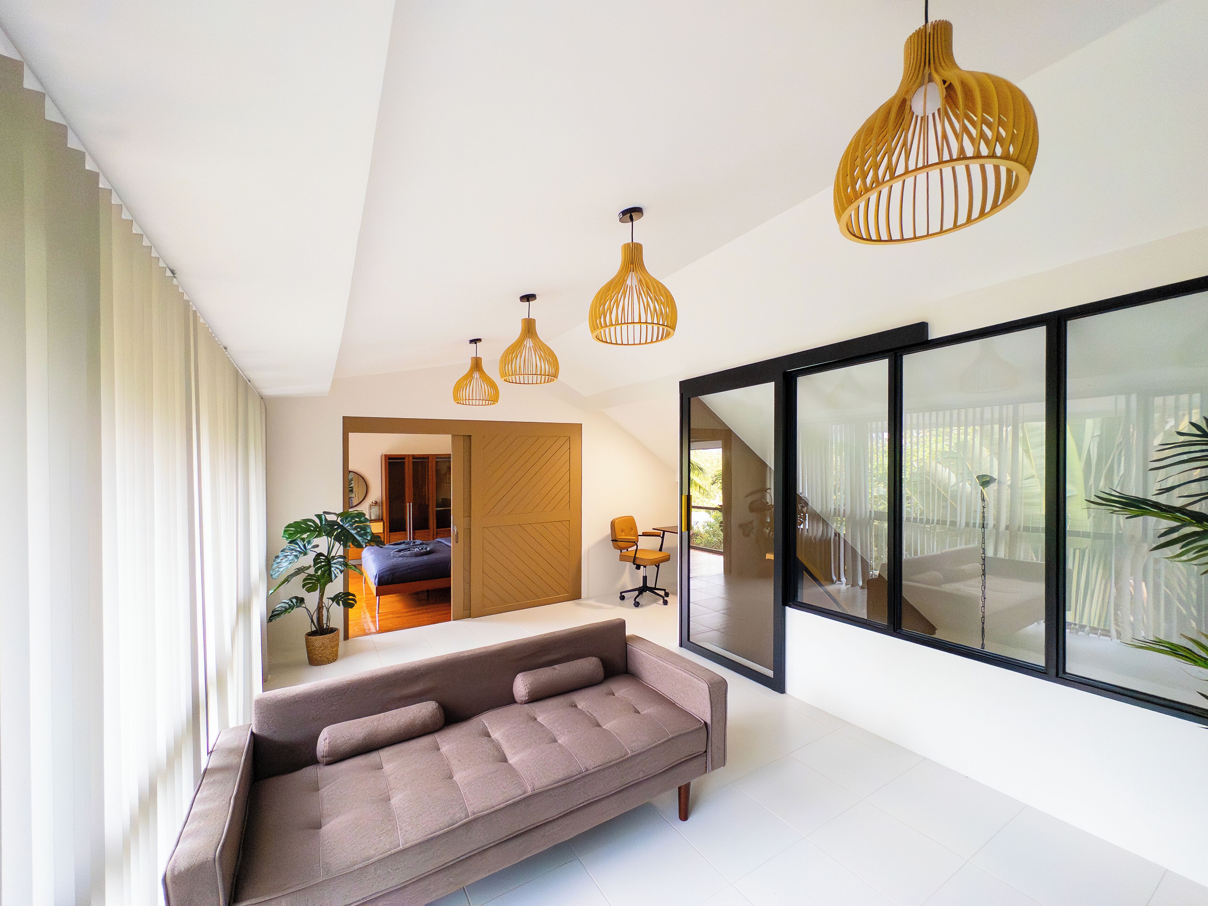 빌라, 침실 3개, 흡연, 전용 수영장 | 거실