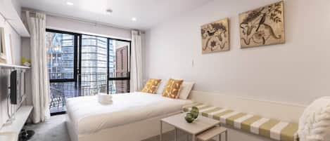 1 bedroom, iron/ironing board, free WiFi, bed sheets