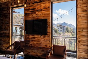 Luxury-Zimmer, Bergblick | Kostenloses WLAN, Bettwäsche