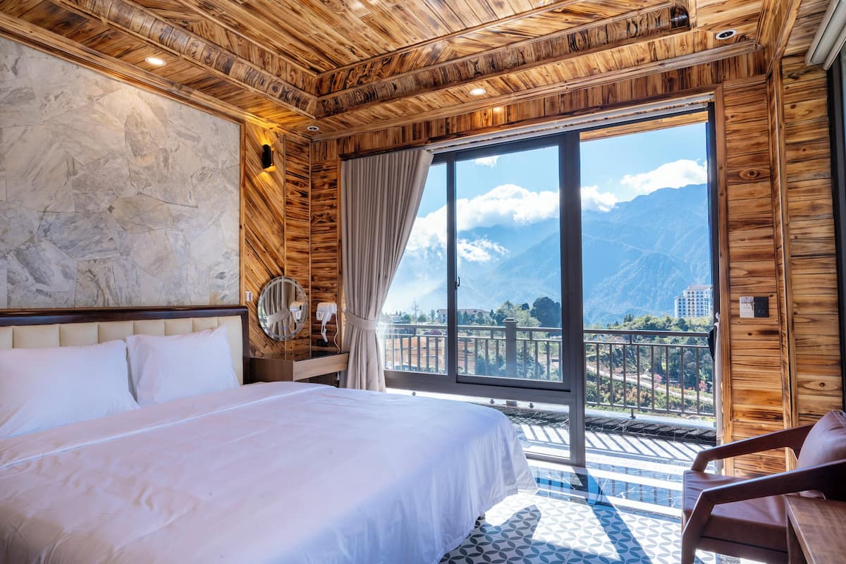 Luksus-værelse - bjergudsigt | Gratis Wi-Fi, sengetøj