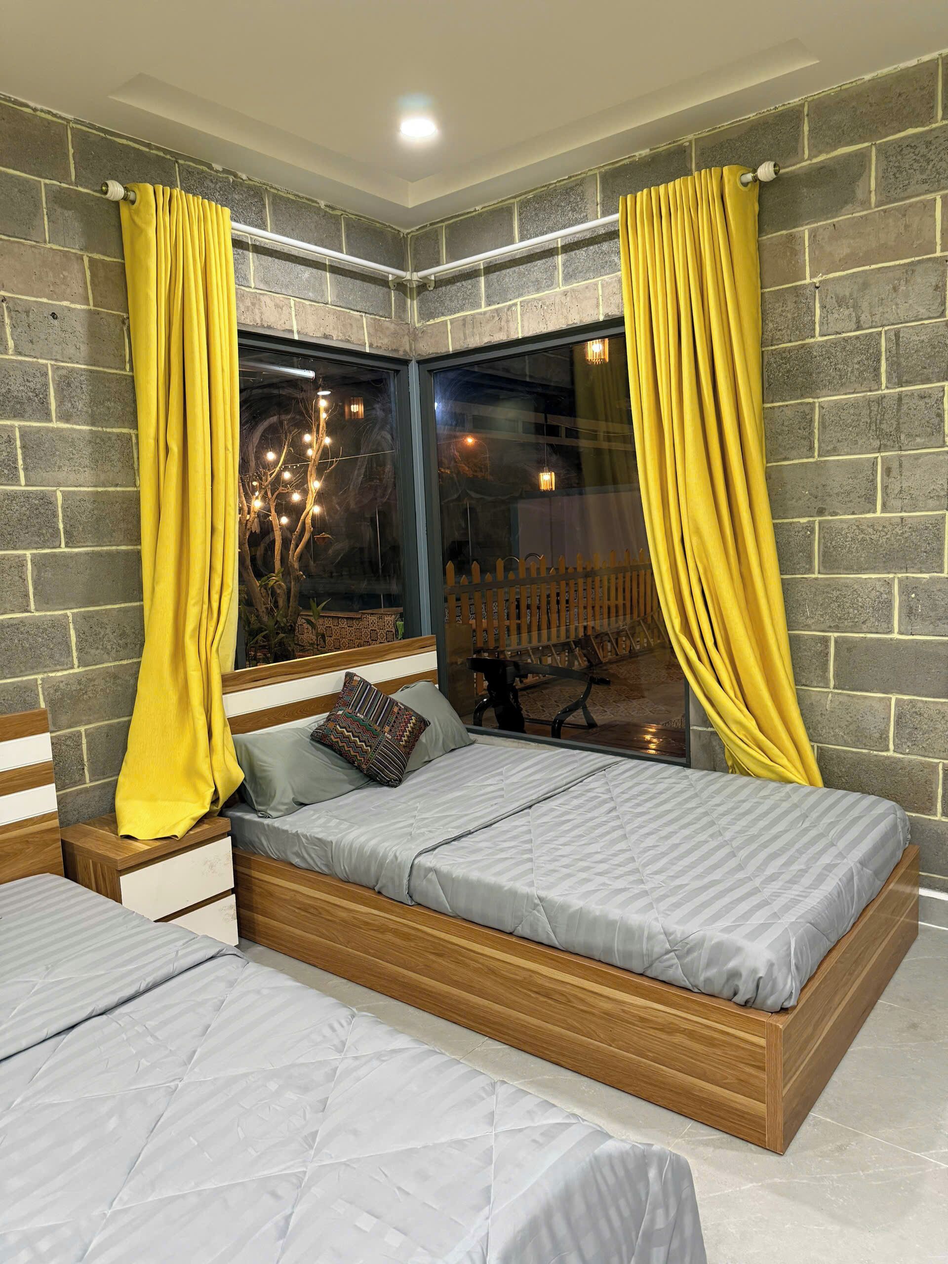 舒适三人房, 花园景观 | 遮光窗帘