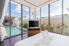 Villa | Free WiFi - Famous Resort Calm Area Near Beach V277 (Choeng Thale)