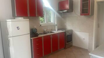 Apartment (Two bedroom apartment) | Private kitchenette | Fridge