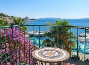 Apartment (One Bedroom apartment with Balcony an) | Balcony - Apartments Lučica (Podgora)