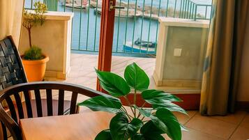 Apartment (One Bedroom apartment with Balcony an) | Living room | 32-inch flat-screen TV with satellite channels