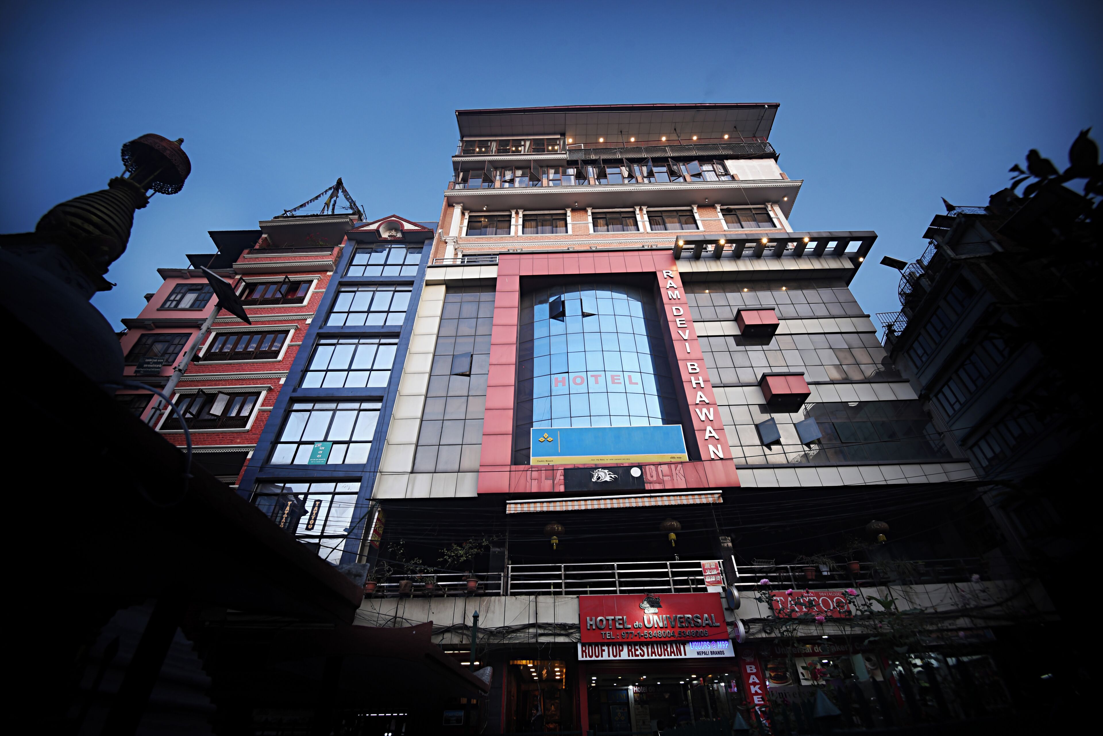 Fachada del alojamiento