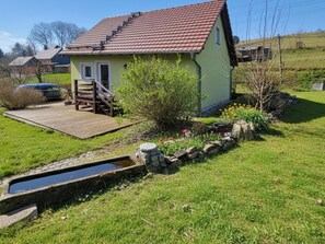 Exterior - Holiday home in Saxony with large sun terrace (Hohnstein)