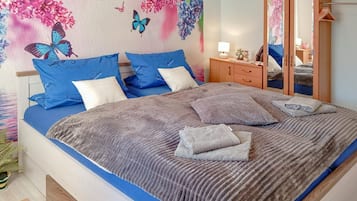 2 Schlafzimmer, Bügeleisen/Bügelbrett, Internetzugang