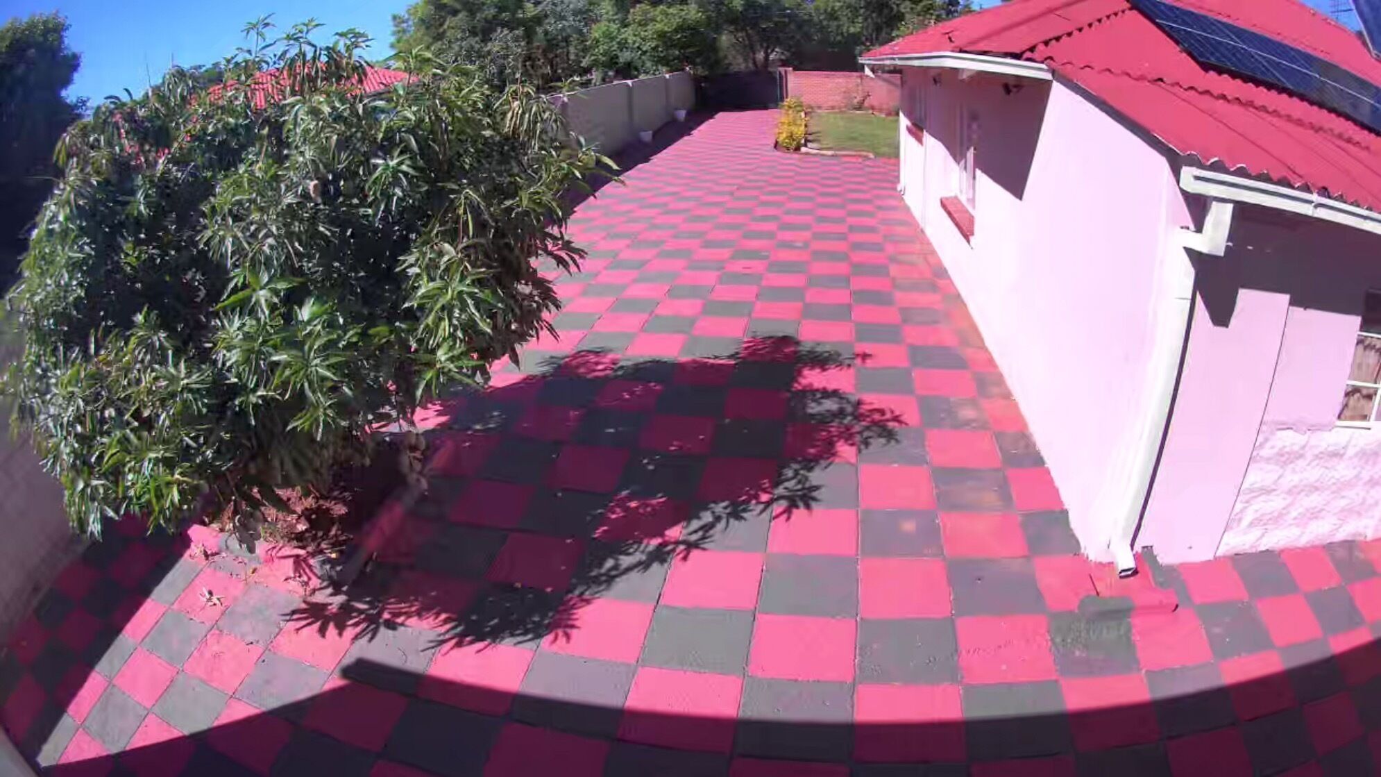 Enceinte de l’hébergement