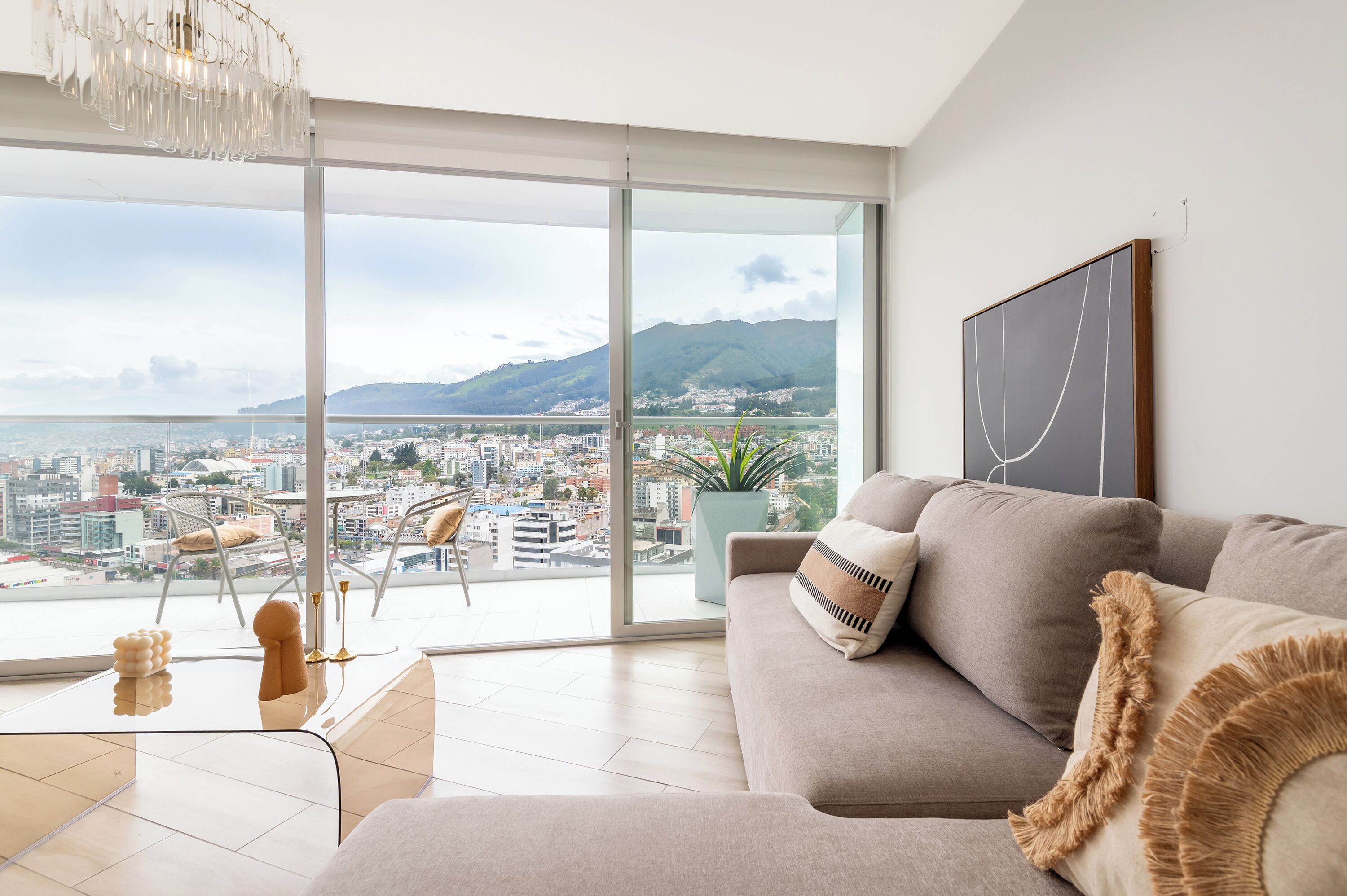 Deluxe Apartment, Hill View | Terrace/patio