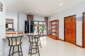 Villa, Patio | Private kitchen - Poolside 3BR for Relaxed Stays V278 (Rawai)
