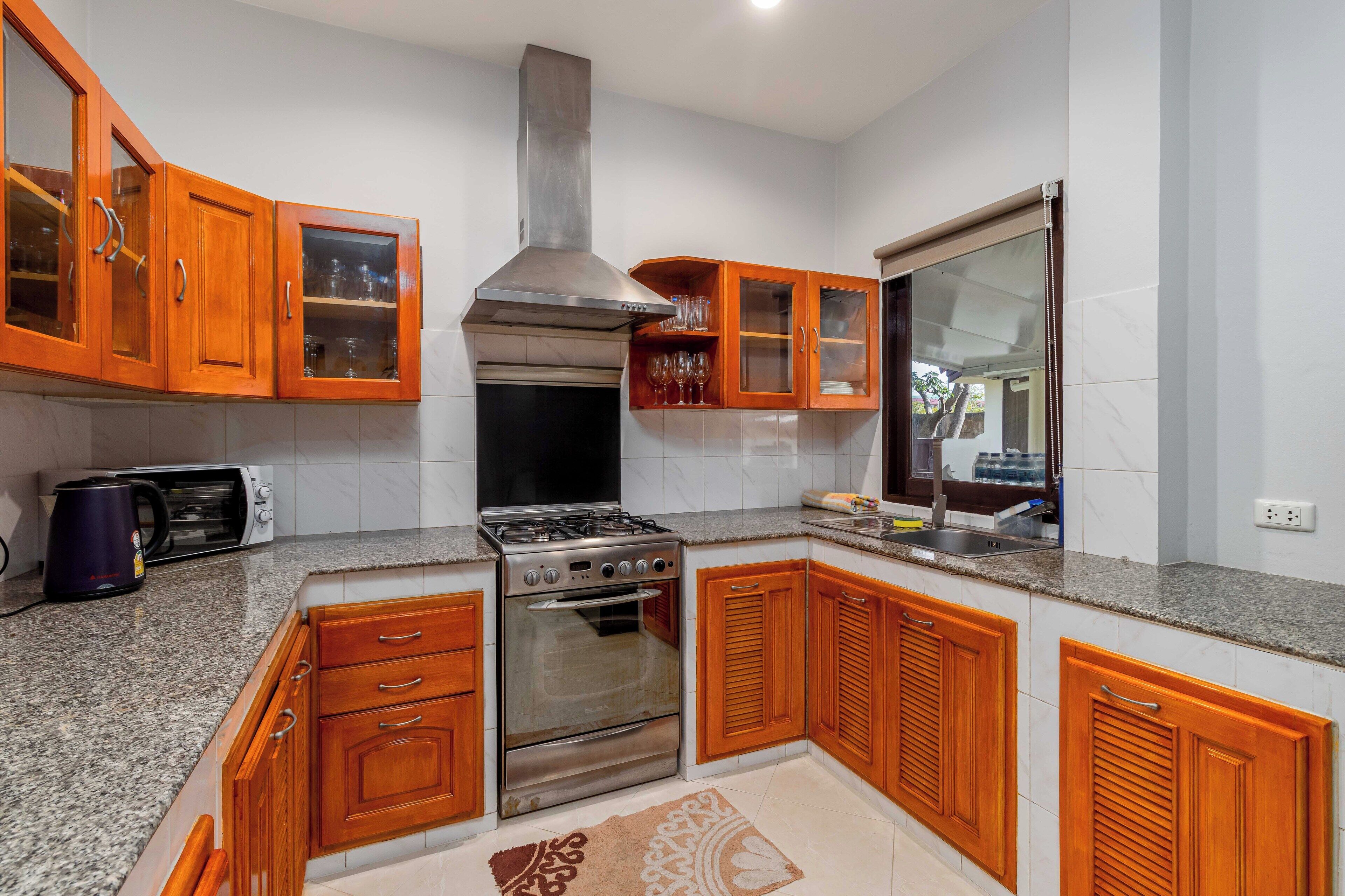 Villa, Patio | Private kitchen