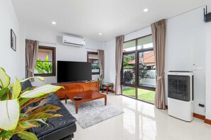 Villa, Patio | Living area - Poolside 3BR for Relaxed Stays V278 (Rawai)