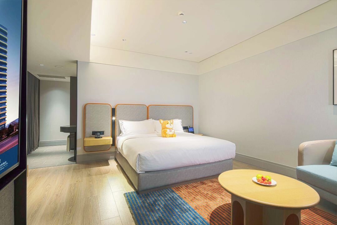 商務單人房, 1 張加大雙人床 | 書桌、免費無線上網