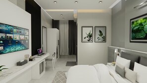 Màn/rèm cản sáng, bàn ủi/dụng cụ ủi quần áo 