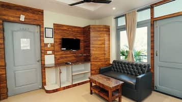 高级双人房 | 起居区