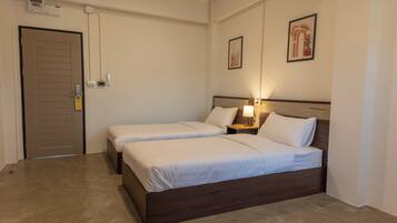 Habitació doble | Escriptori, espai de treball apte per a portàtils i wifi gratuïta