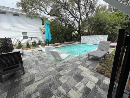 Heated Pool, Waterfall, Fire Pit, By the Beach