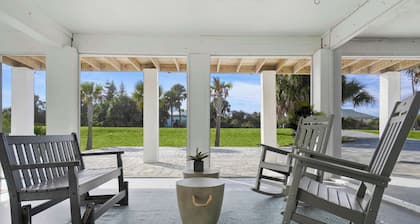 Heated Pool, Waterfall, Fire Pit, By the Beach