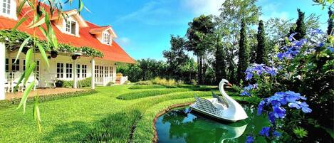 Overnattingsstedets uteområder