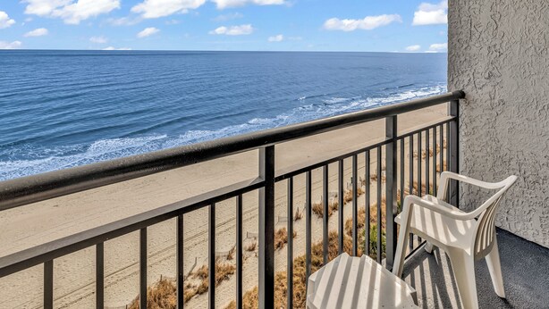Signature Condo, 1 Bedroom, Balcony, Ocean View | Balcony view - Landmark Resort Condos (Myrtle Beach)