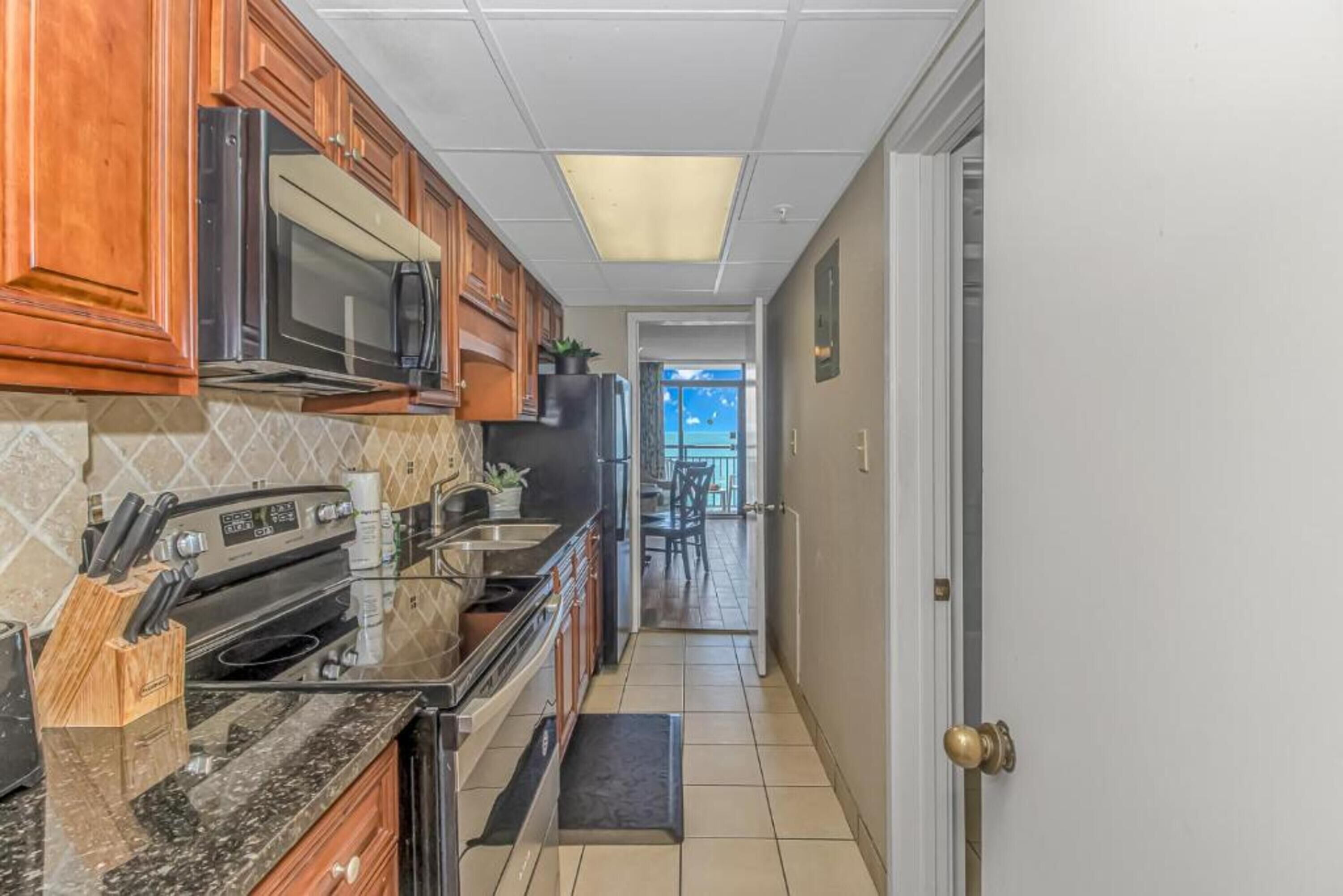 Lägenhet Signature - 1 sovrum - balkong - havsutsikt | Eget kök | Kylskåp, mikrovågsugn, ugn och spishäll