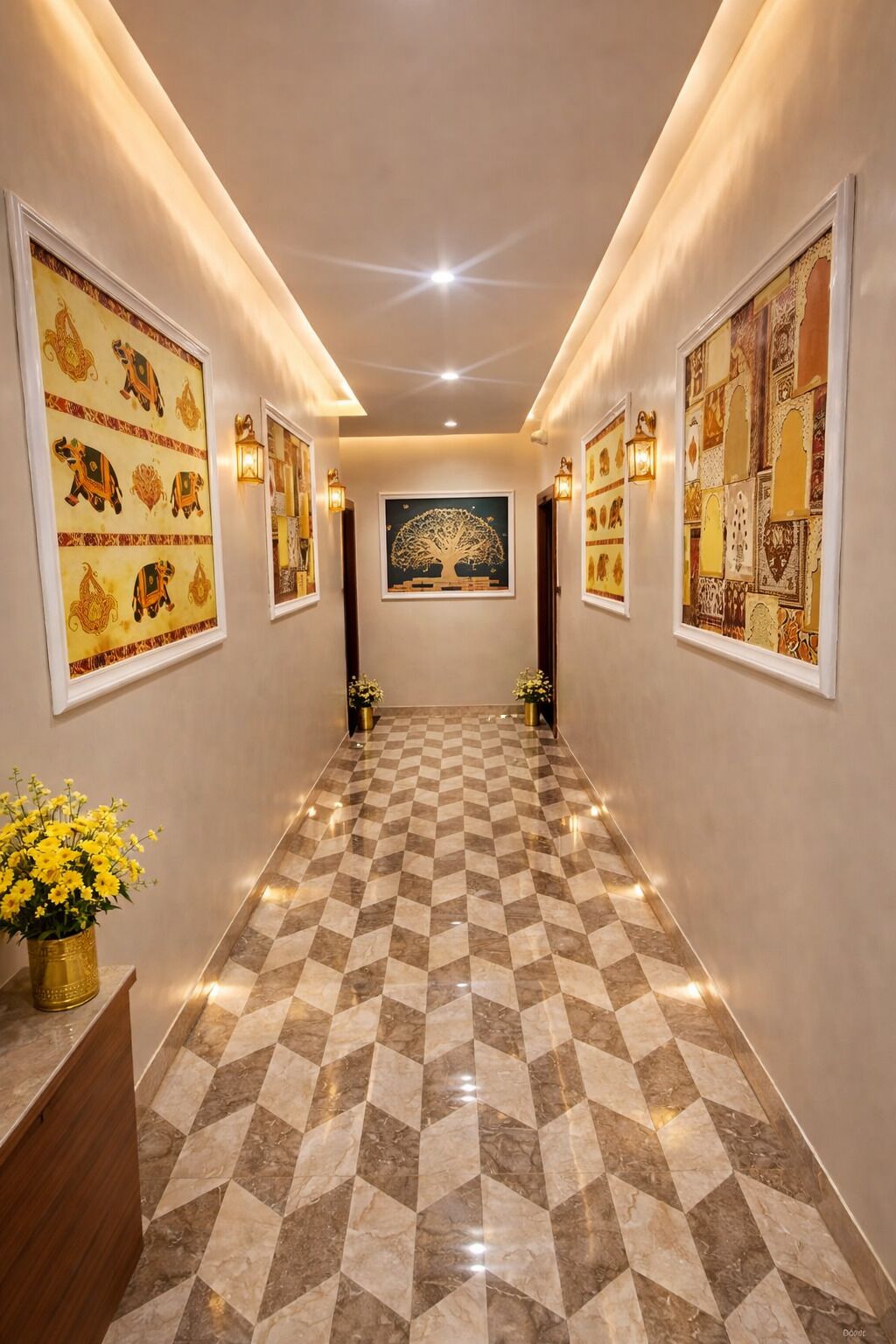 Área de sala de estar