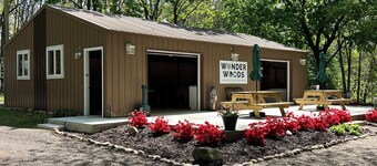 Sister Lakes of Michigan Glamping Cabin #4
