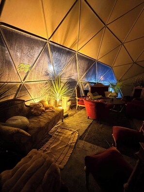 Interior - The Forest Dome – Nordic Event Space in Nature (Oslo)