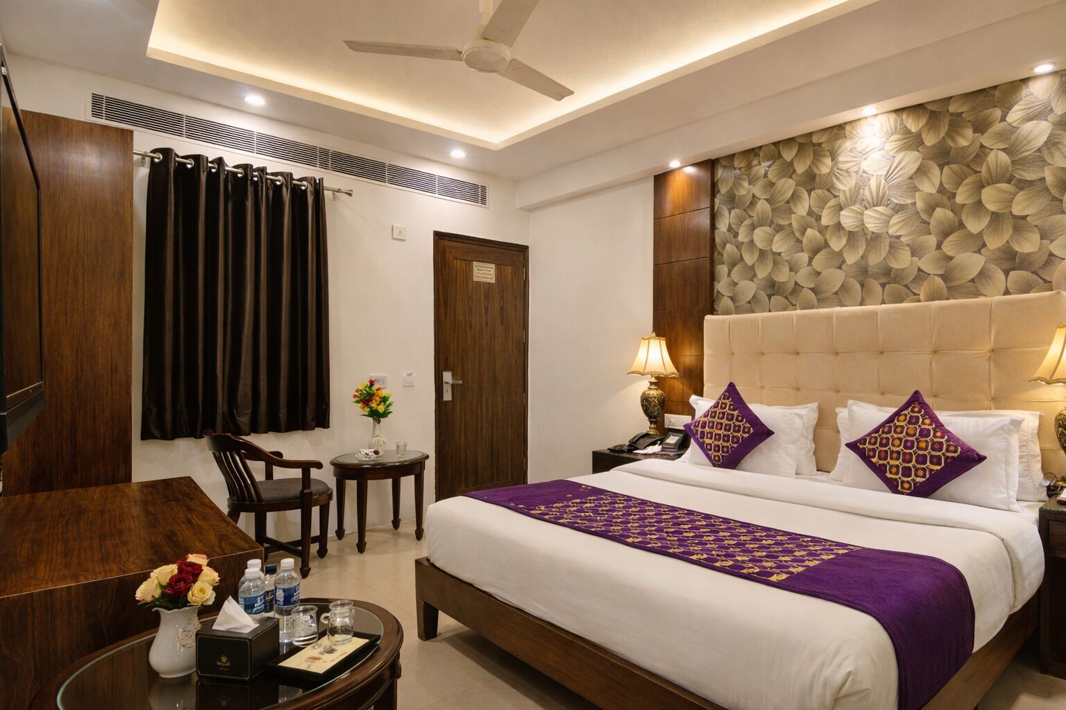 Deluxe Double Room, City View | In-room safe, soundproofing, iron/ironing board, free WiFi