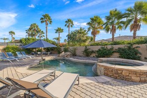 House, Accessible | 3 bedrooms - Relaxing Vacay Pool Spa Fire Pit Family Games (Indio)
