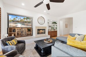 House, Accessible | 3 bedrooms - Relaxing Vacay Pool Spa Fire Pit Family Games (Indio)